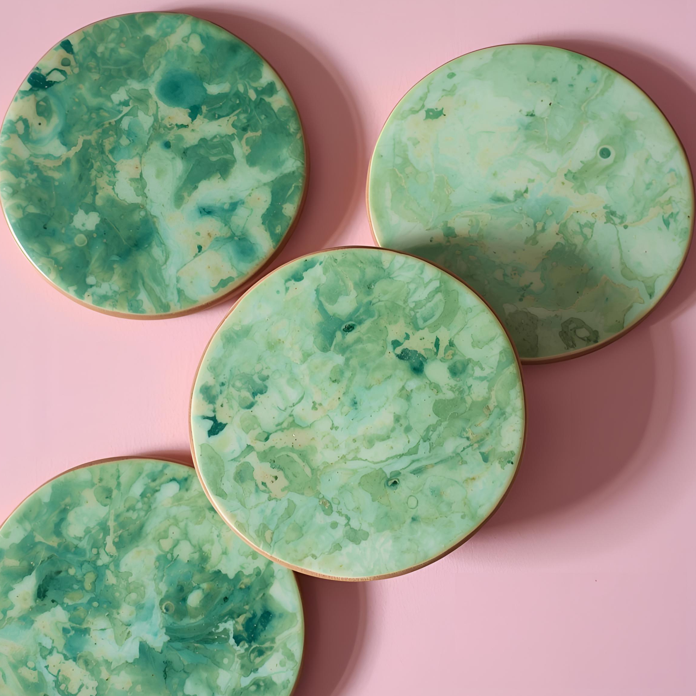Sage Whisper Coasters